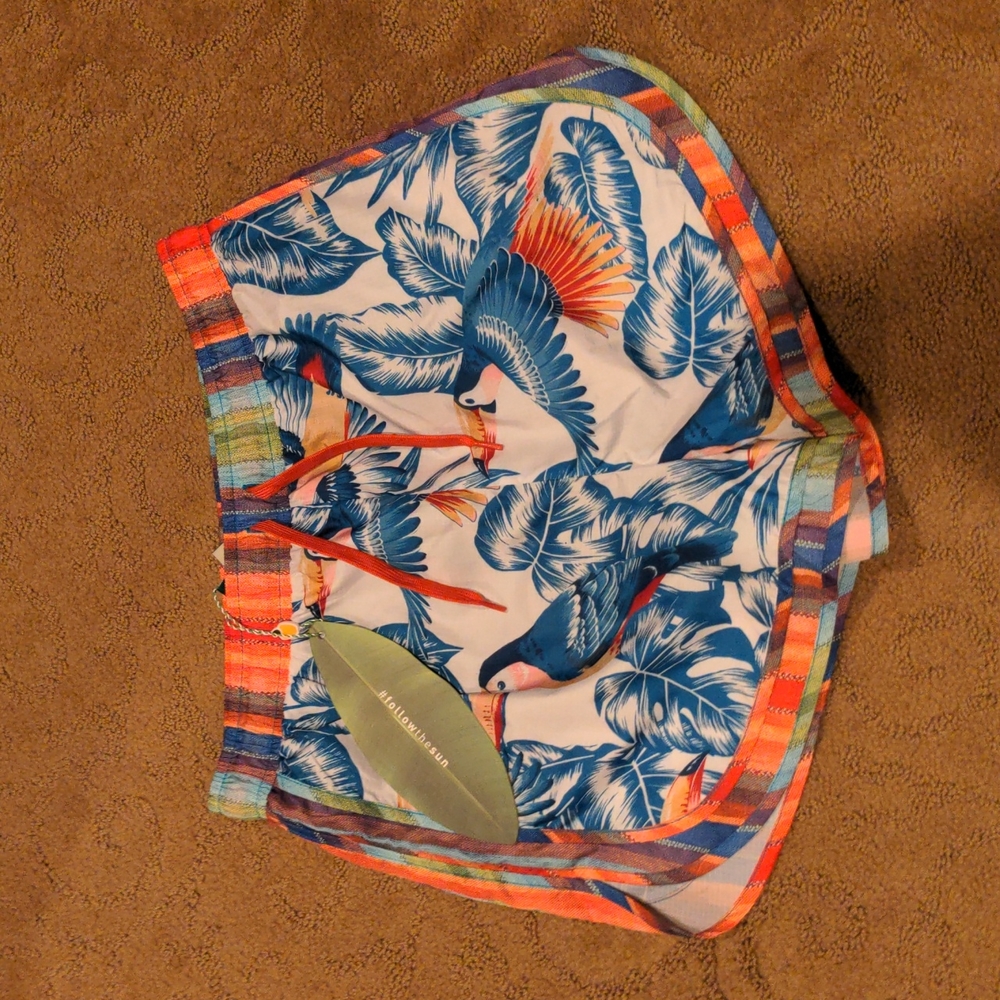 Sold out fa Rio toucan shorts